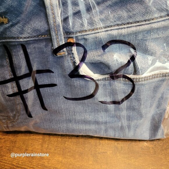 Mavi Jeans 27 Kerry Ankle Mid Rise Straight Fringe Hem Stretch Denim Boho Rodeo - Picture 12 of 12